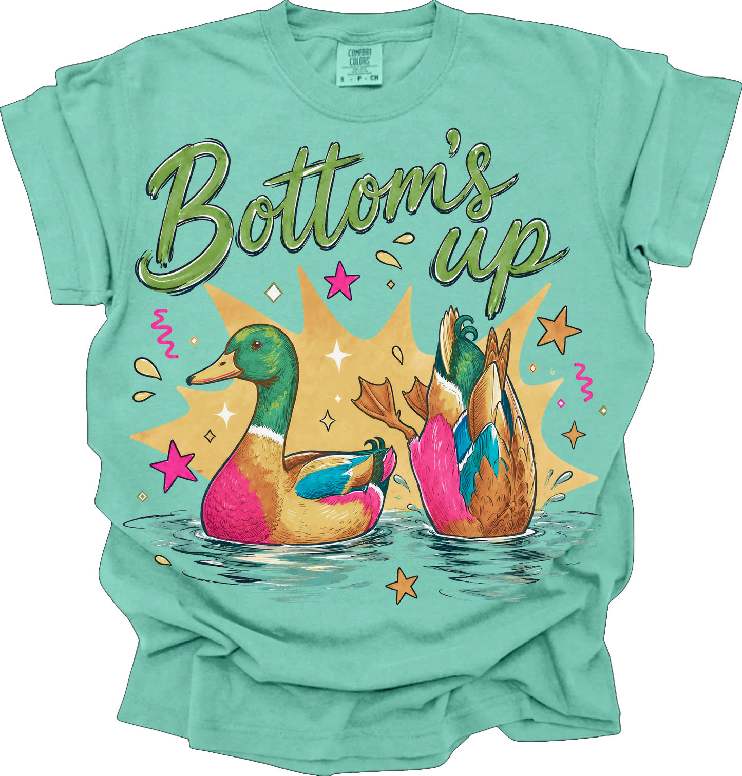 Bottoms Up- CC Island Reef