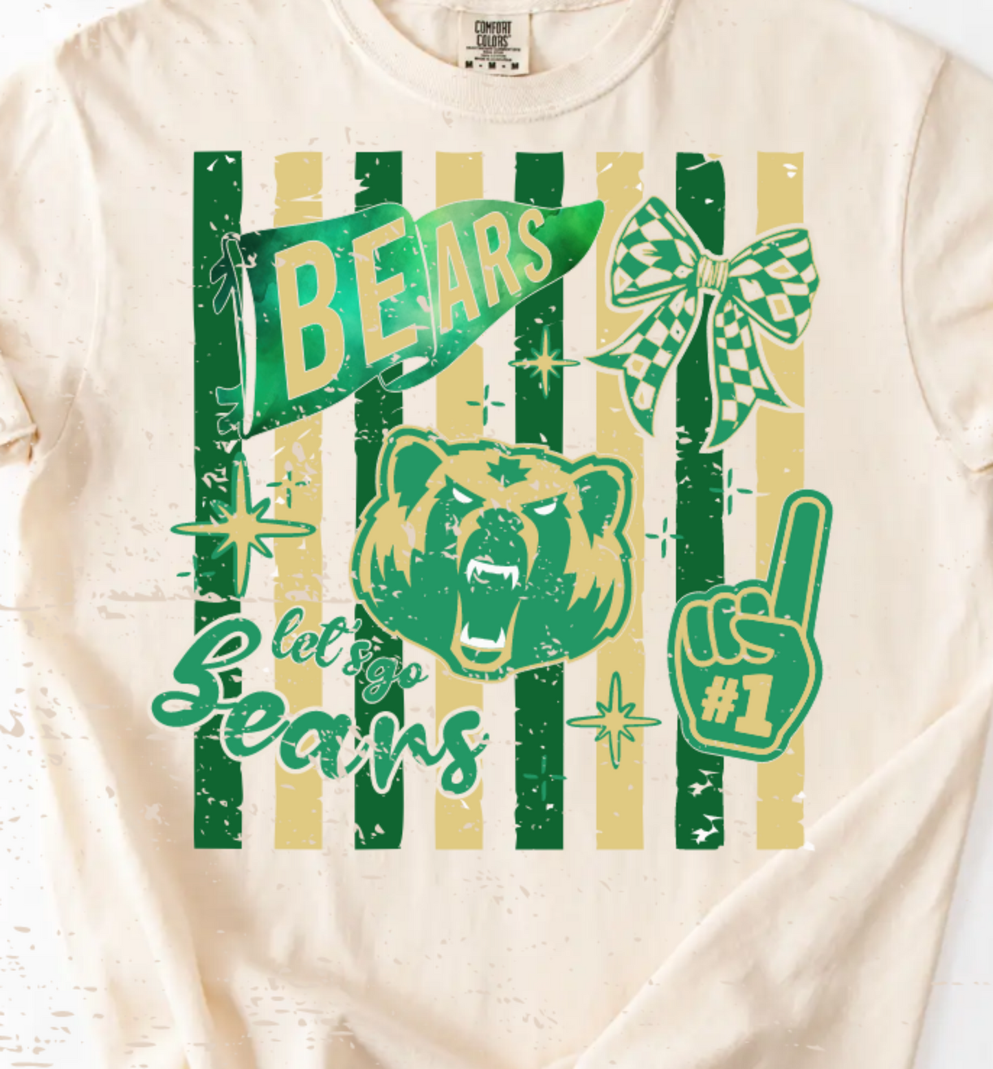 Bears Preppy Stripes
