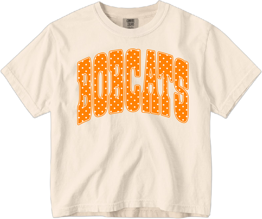 Bobcats Polka Dot Tee