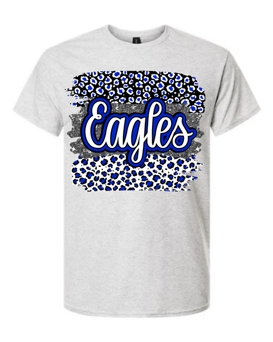 Eagles Striped Leopard Tee