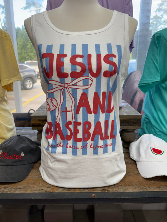 Jesus and Baseball- Tank