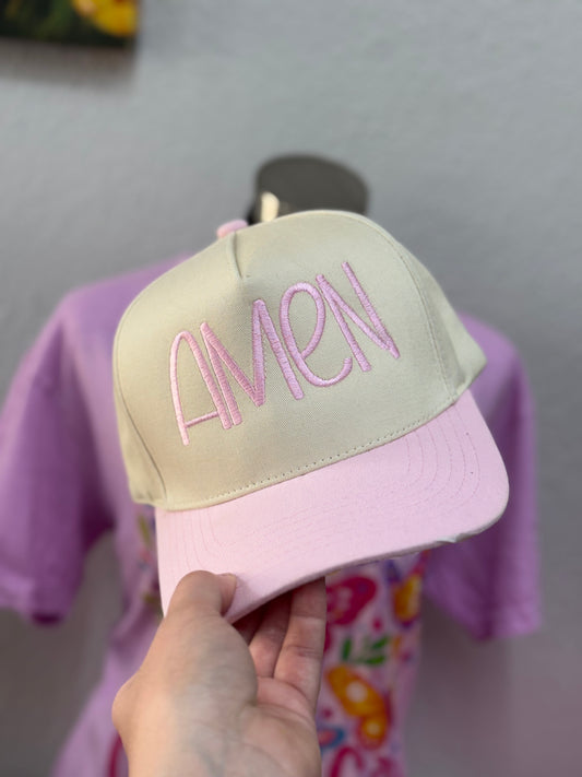 Pray Embroidered Hat