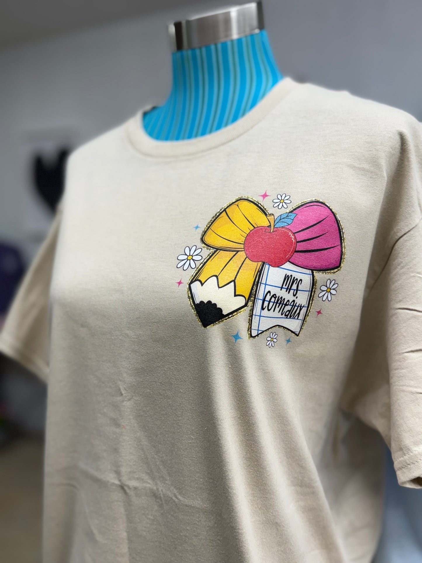 Custom Pocket Teacher Name