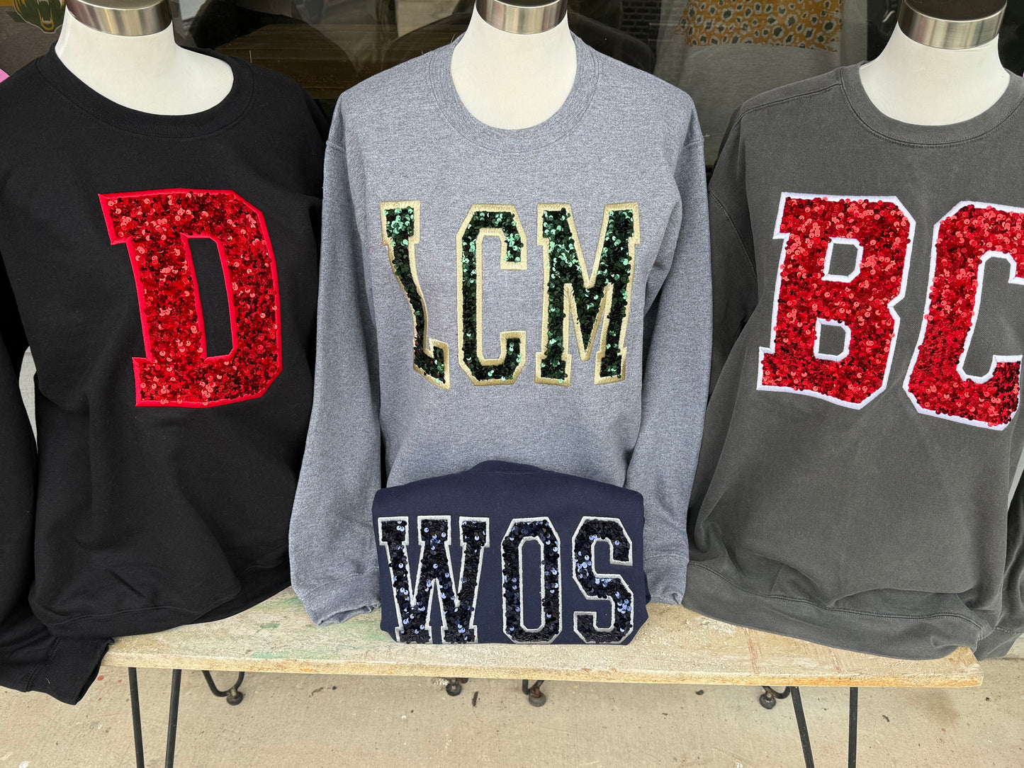 Mascot Sequin Sweatshirt