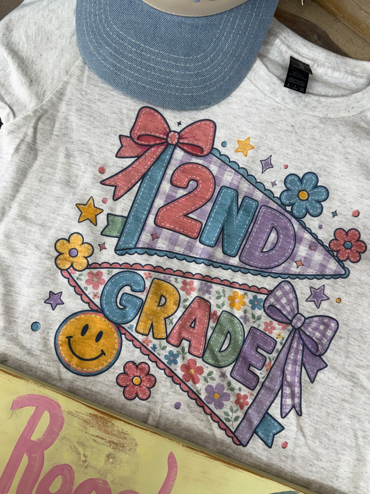 Cute Back to School Grade Level Tee