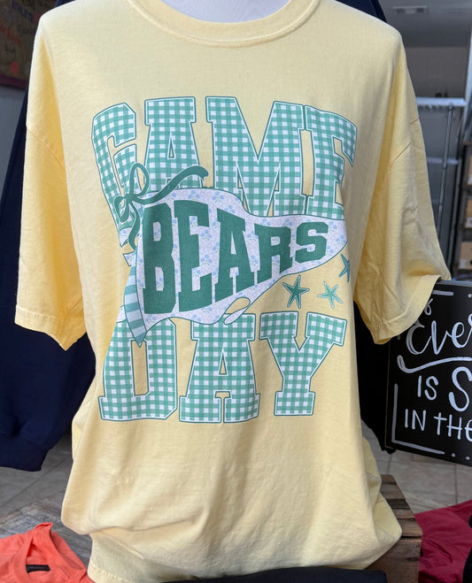Mascot Game Day Gingham Tee