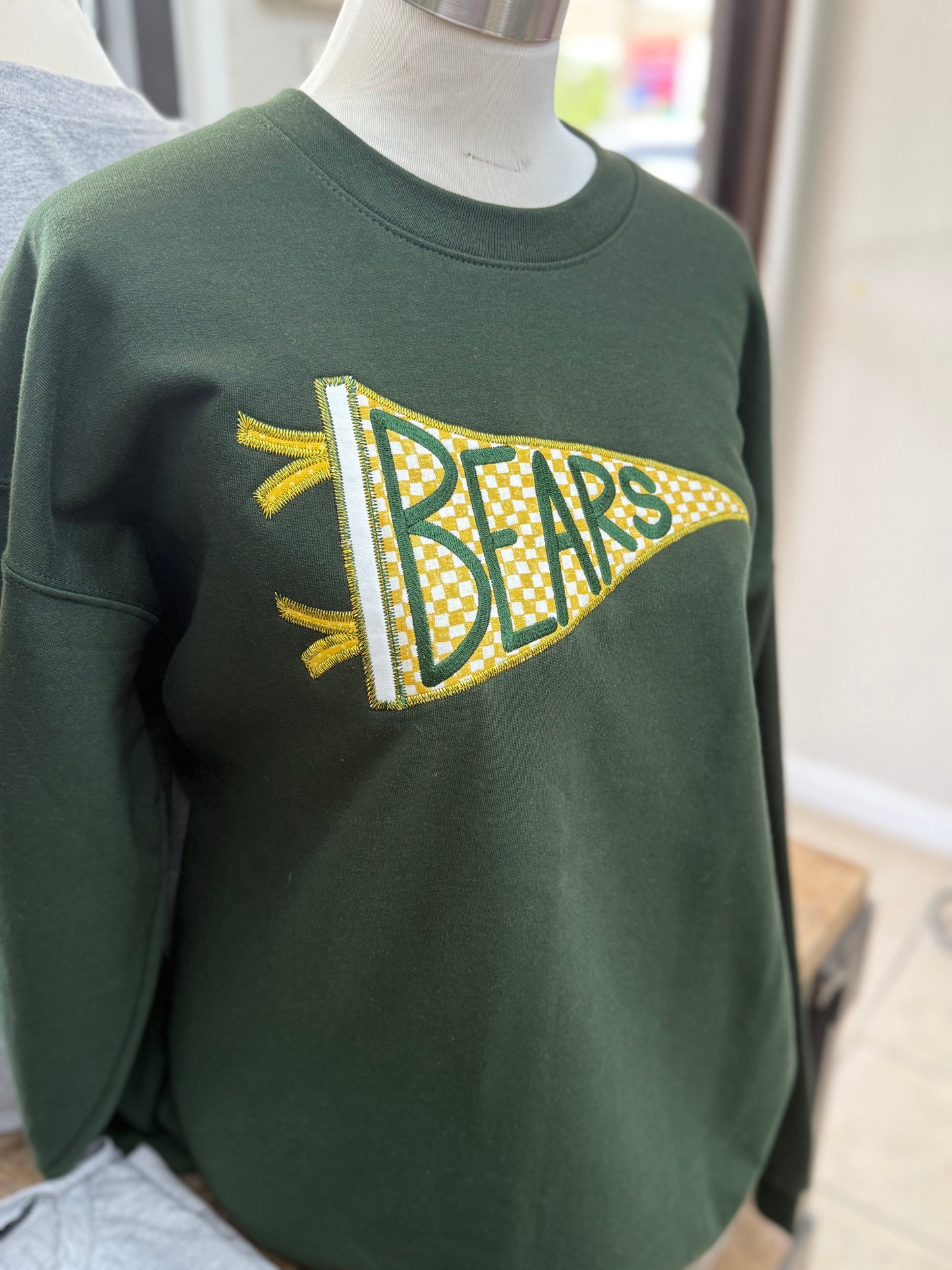 Embroidered Pennant Flag