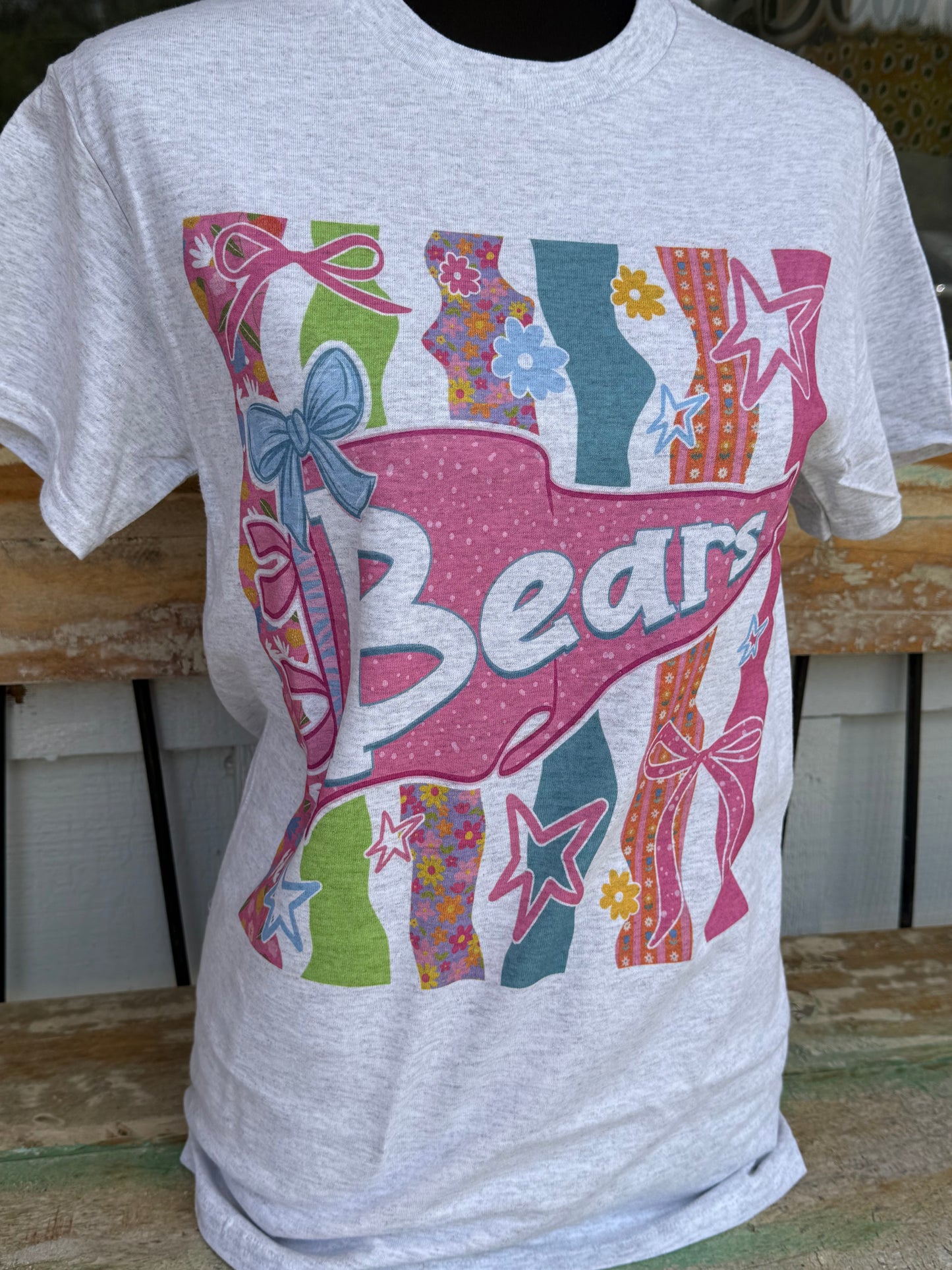 Preppy Color Stripes School Mascot