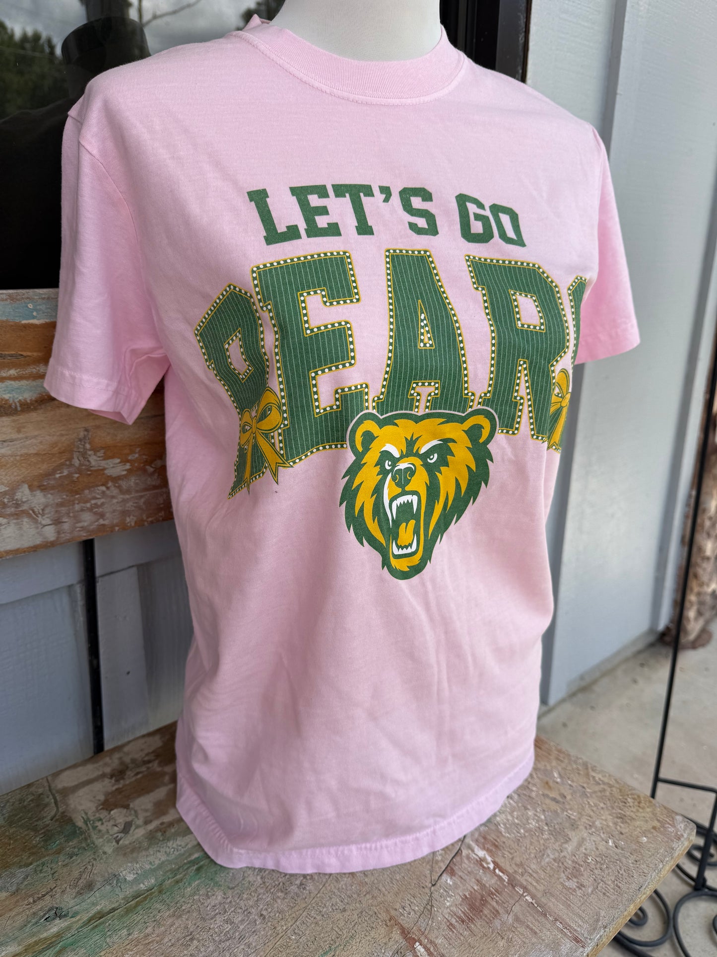 Let's Go Bears- Pink