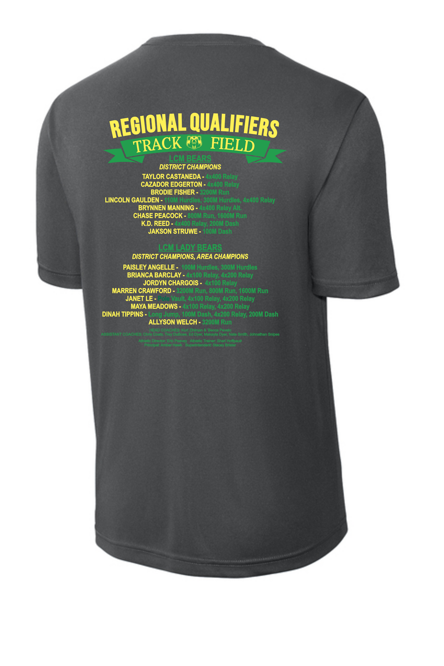 LCM BEARS REGIONAL QUALIFIERS 2026  DRIFIT