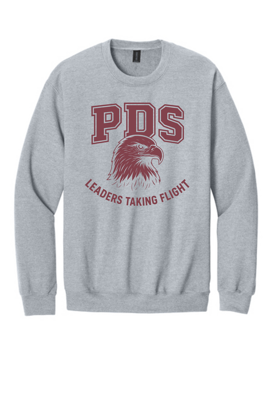 PDS LEADERS TAKING FLIGHT EAGLE YOUTH AND ADULT SWEATSHIRT - ORDERS PLACE BY 9-19 WILL BE READY FOR PICK UP9-25