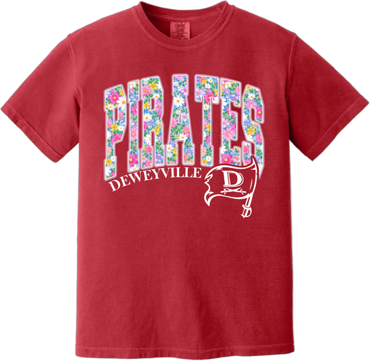 Pirates Floral Tee
