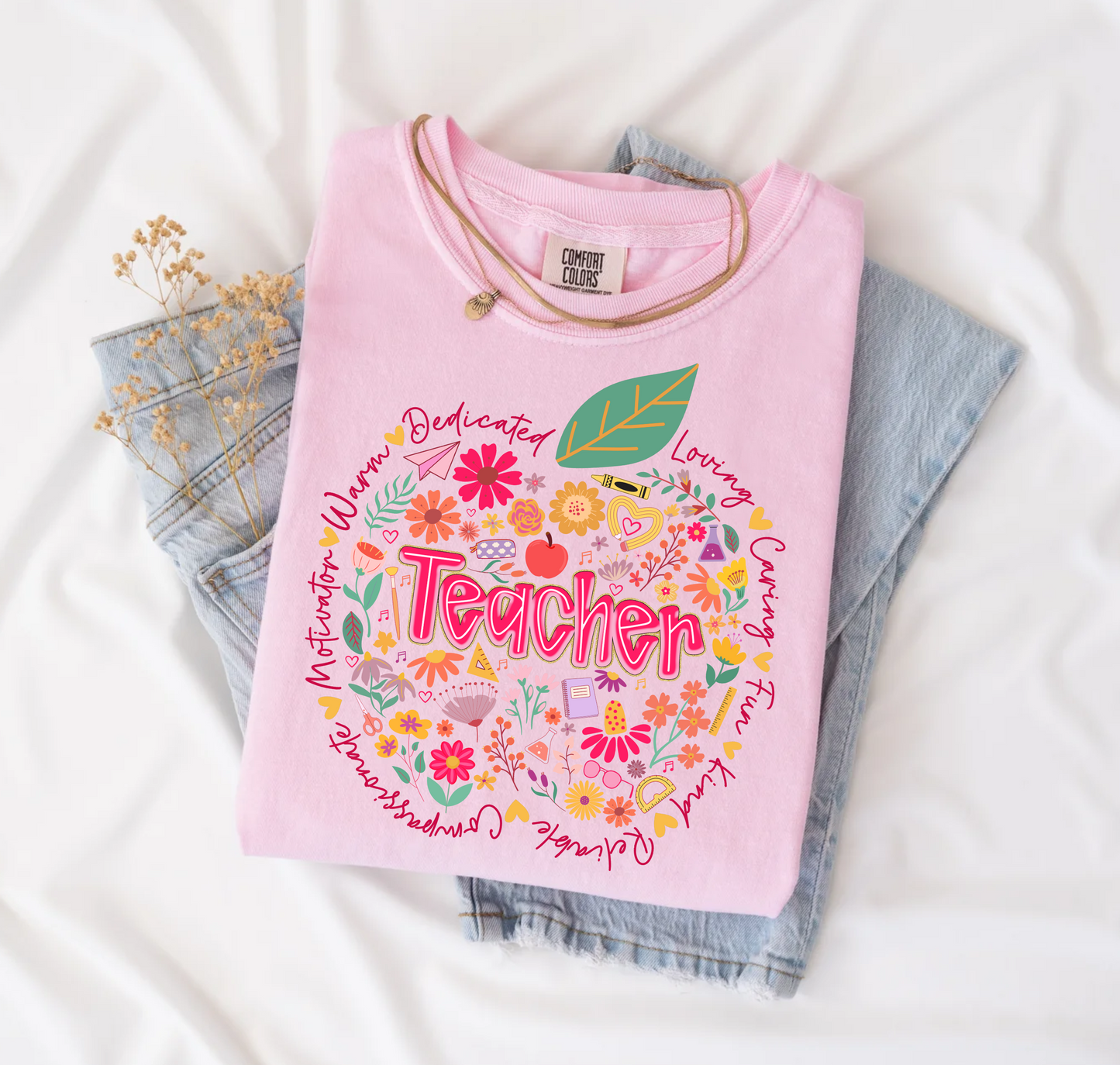 Teacher Apple Tee