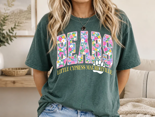 Bears Floral Tee