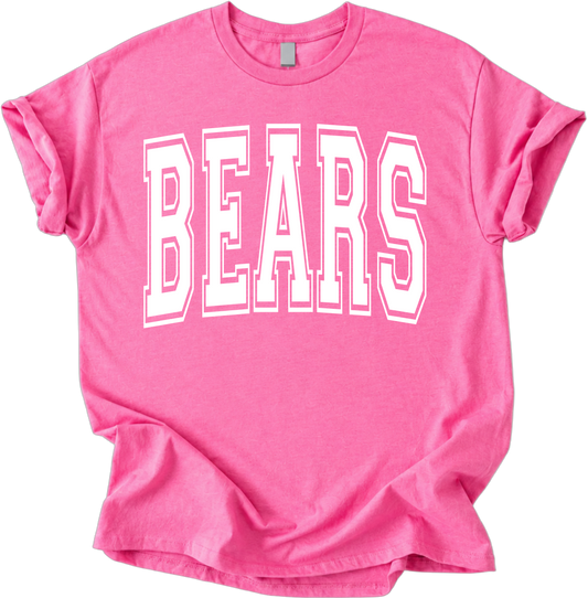 Bears Varsity Pink Out Tee