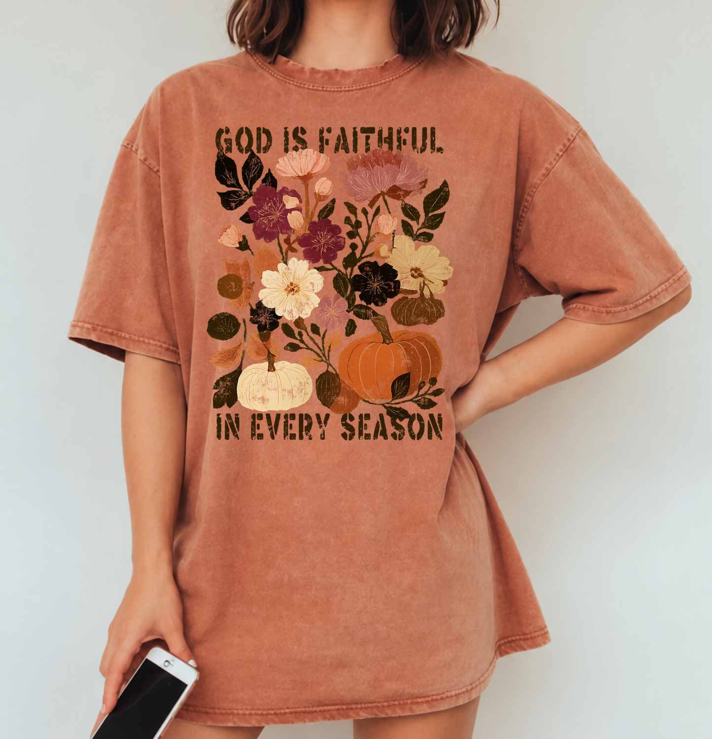 God is Faithful- Terracotta CC