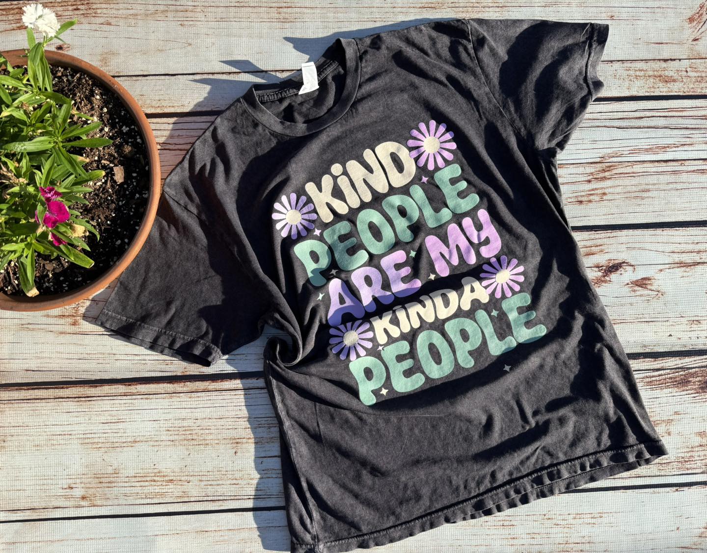 My Kinda People- Washed Tee