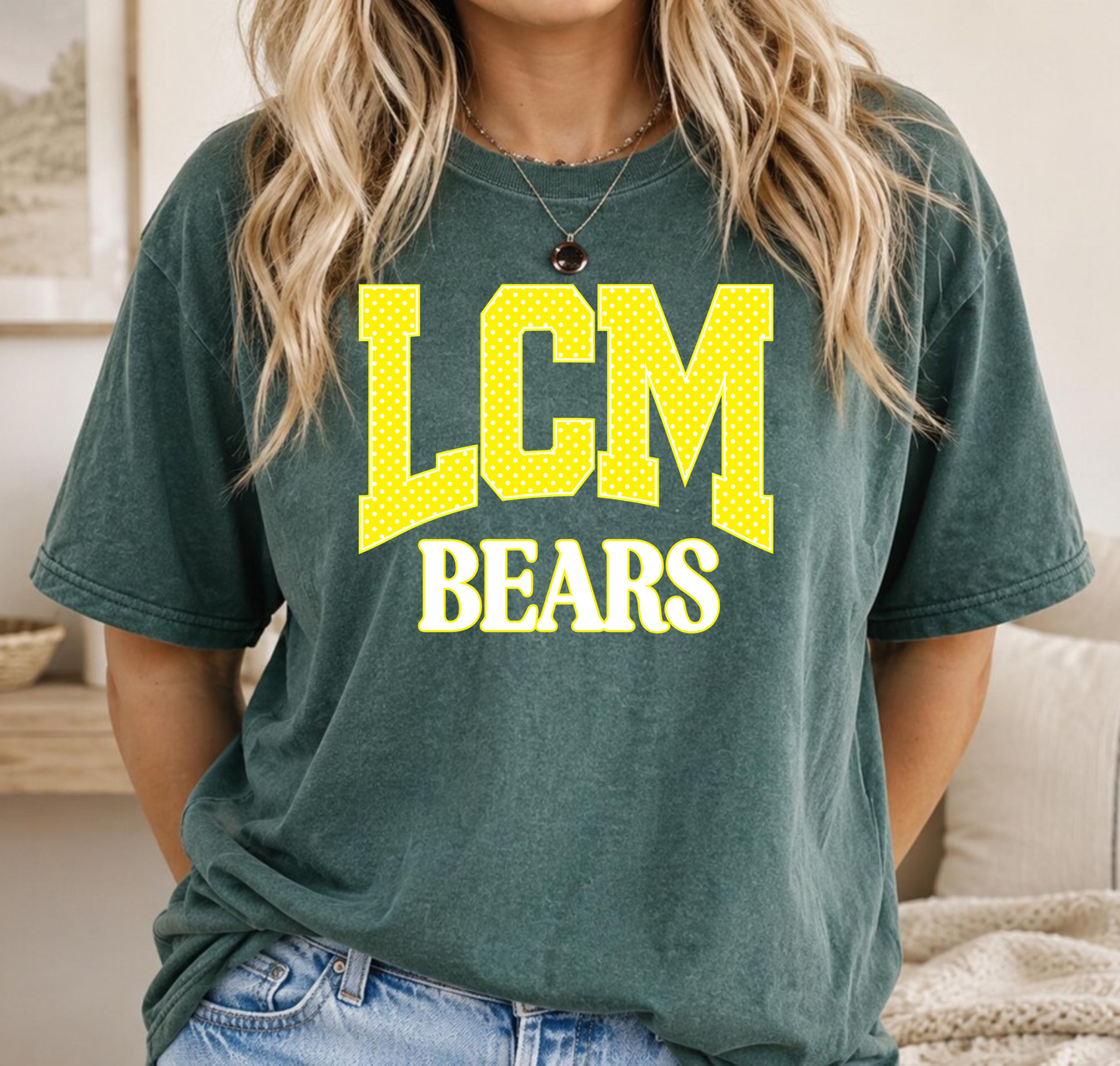 LCM Bears Polka Dot Tee