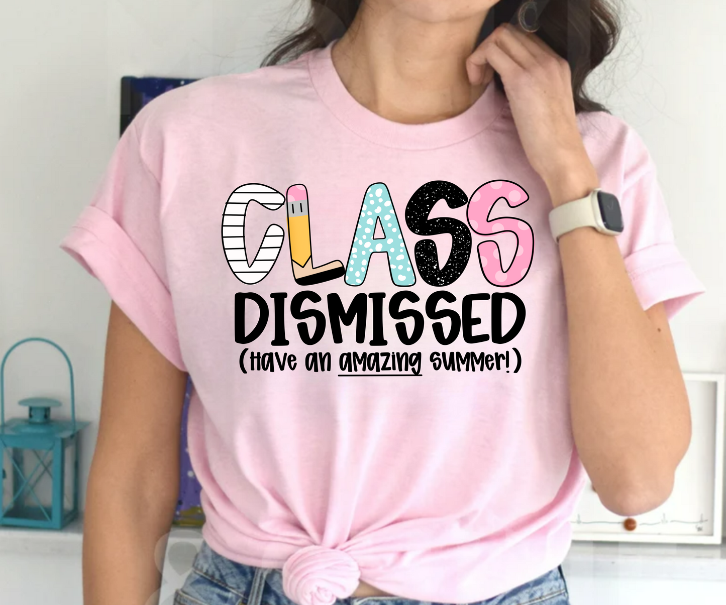 Class Dismissed! Pink Tee