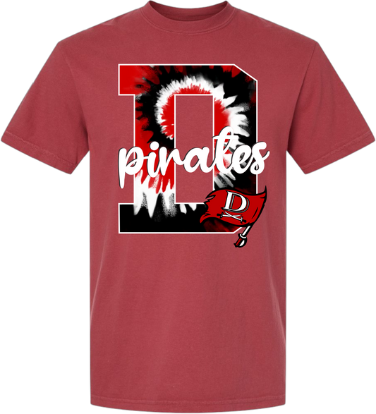 Pirates Tie Dye Mascot