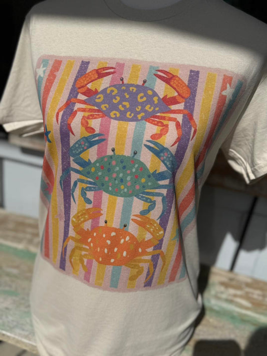 Sandy Crab Tee